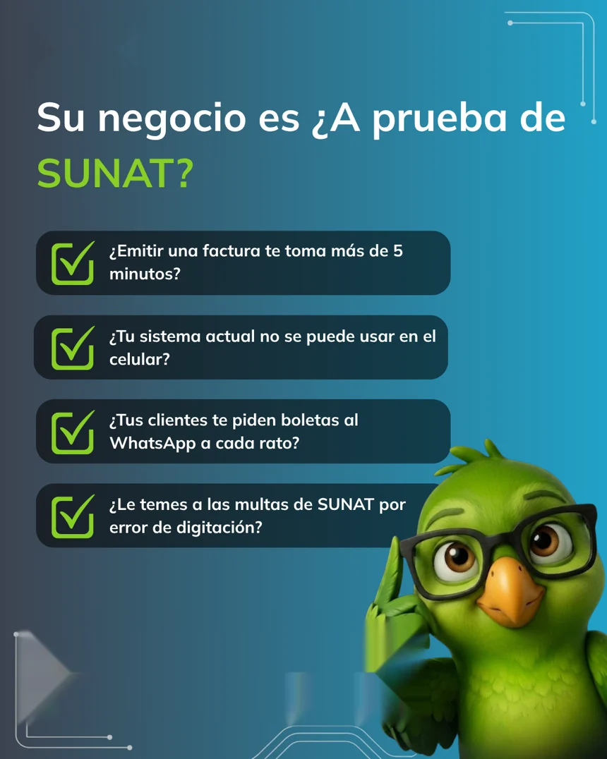 Pieza de OnZap: ¿su negocio es a prueba de SUNAT?